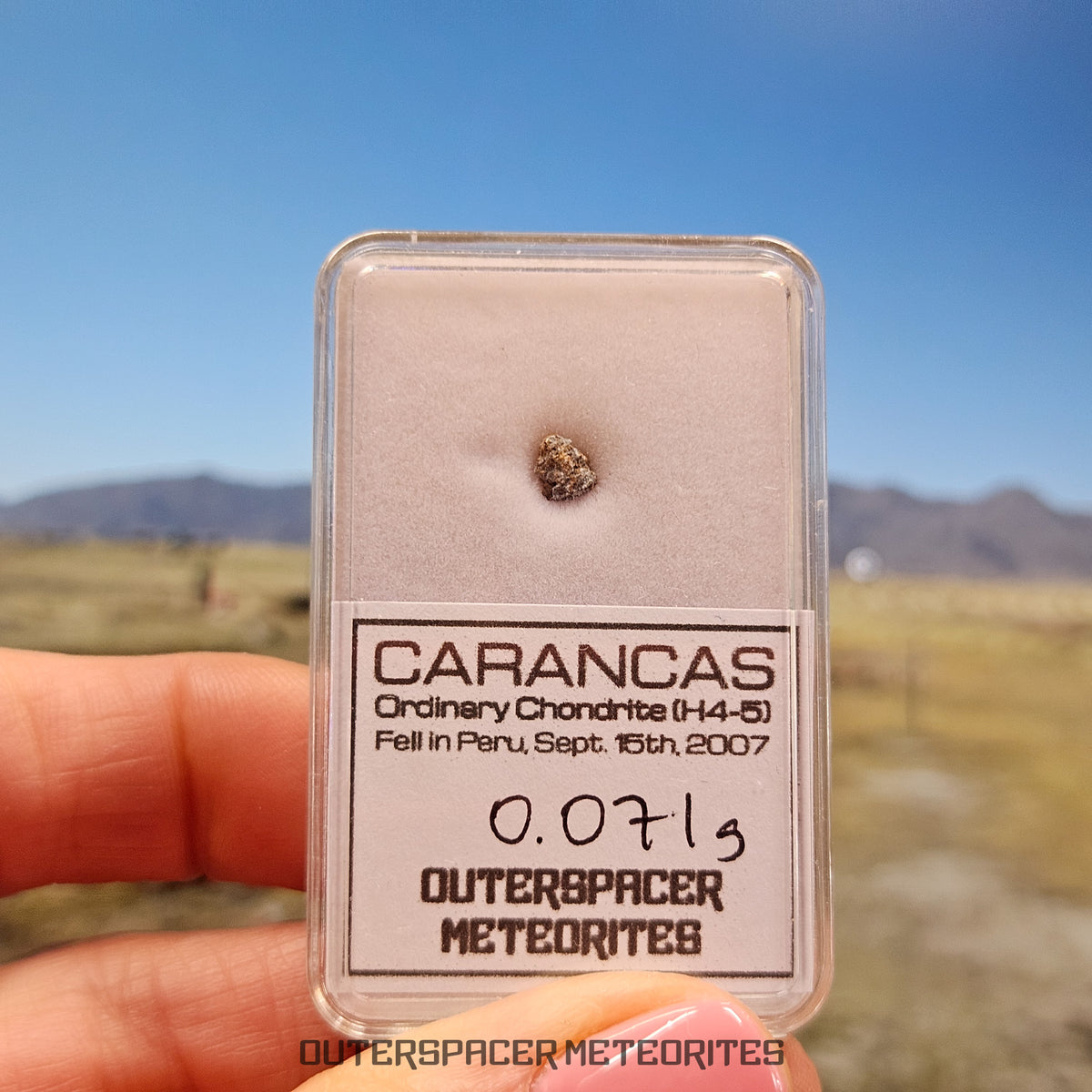 Carancas - H4-5 - Ordinary Chondrite  - Fragment -  0.071g - Peru