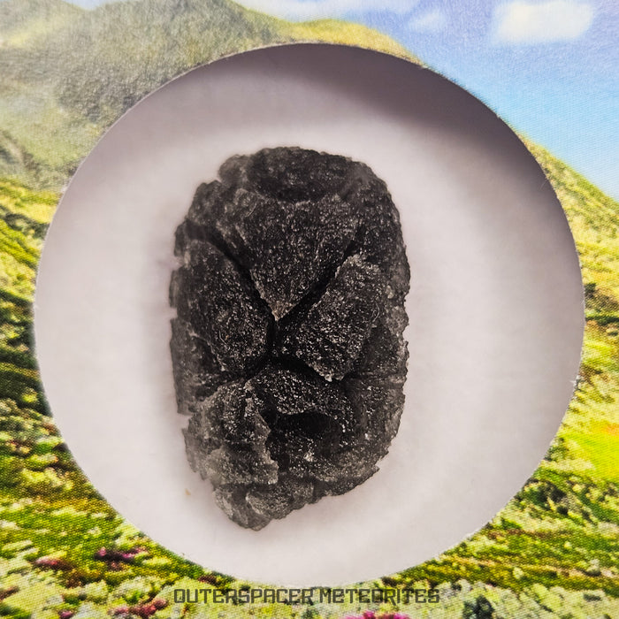 Carpathian 'Hedgehog' - Obsidian - Complete Individual  4.3g - Slovakia