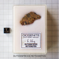 NWA 14056 - Diogenite - Partial Slice - 6.26g - Mali