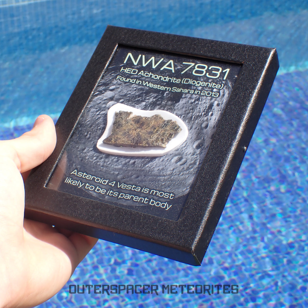 NWA 7831 - Diogenita - Corte final - 11.01g - Mali