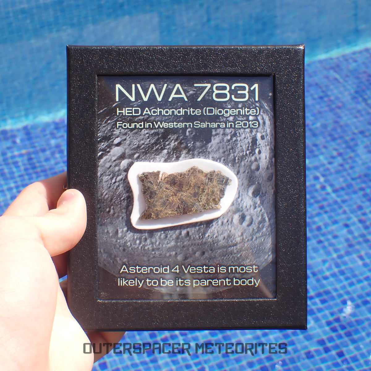 NWA 7831 - Diogenita - Corte final - 11.01g - Mali