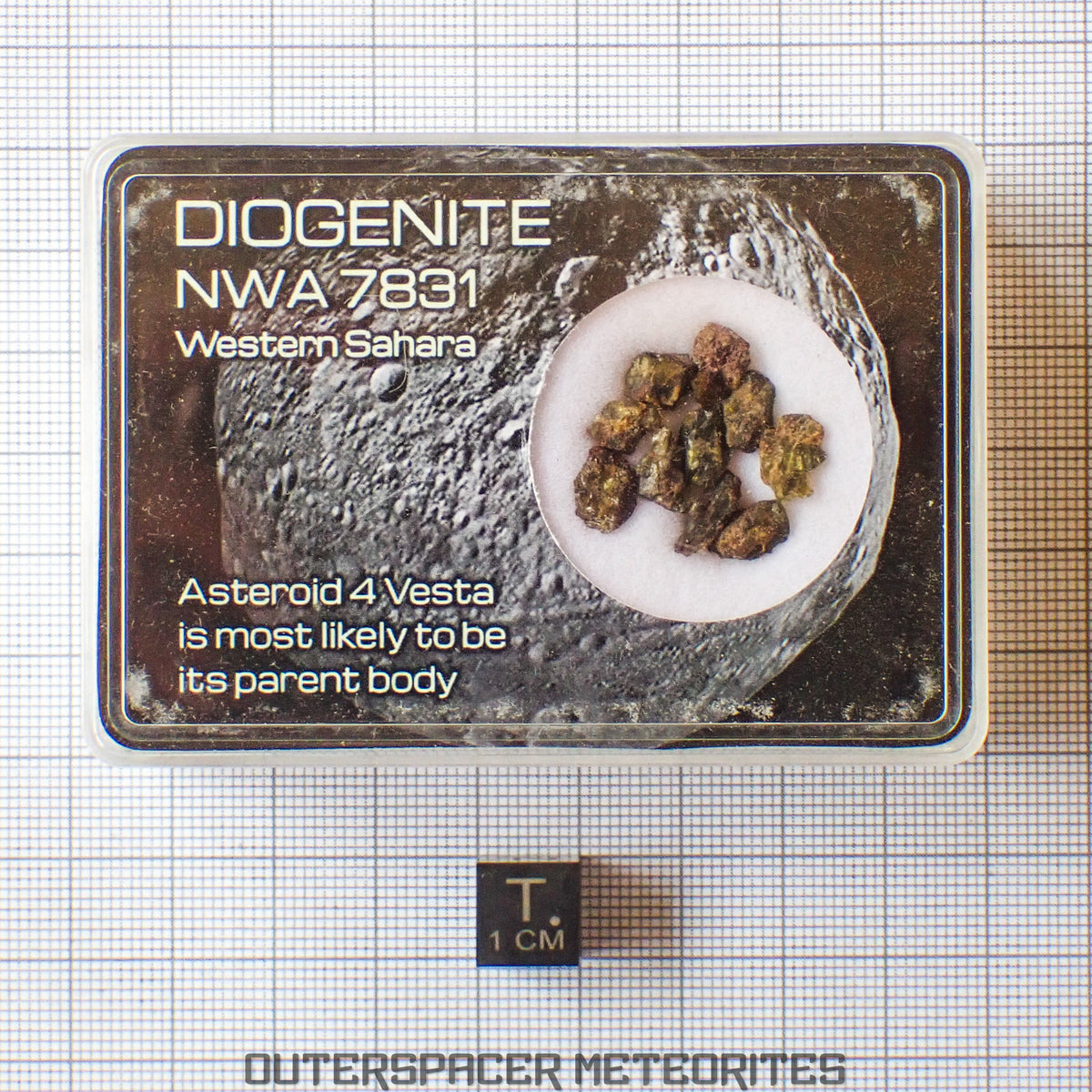 NWA 7831 - Diogenite - Fragments - 2g - Mali