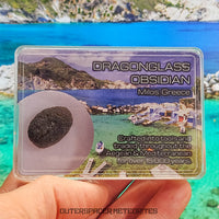 Obsidiana - Obsidiana - Completa Individual - 3.73g - Grecia (Isla de Milos)