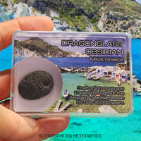 Obsidiana de dragón - Obsidiana - Individual completo - 6,54g - Grecia (Isla de Milos)