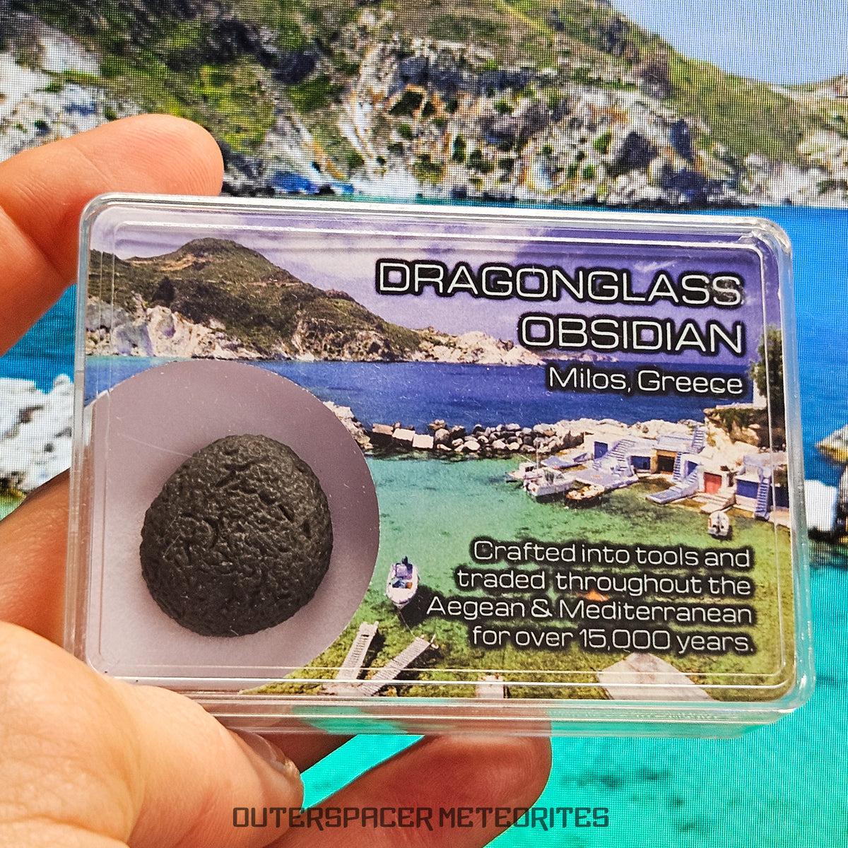 Dragonglass - Obisidian - Complete Individual - 6.71g - Greece (Milos Island)
