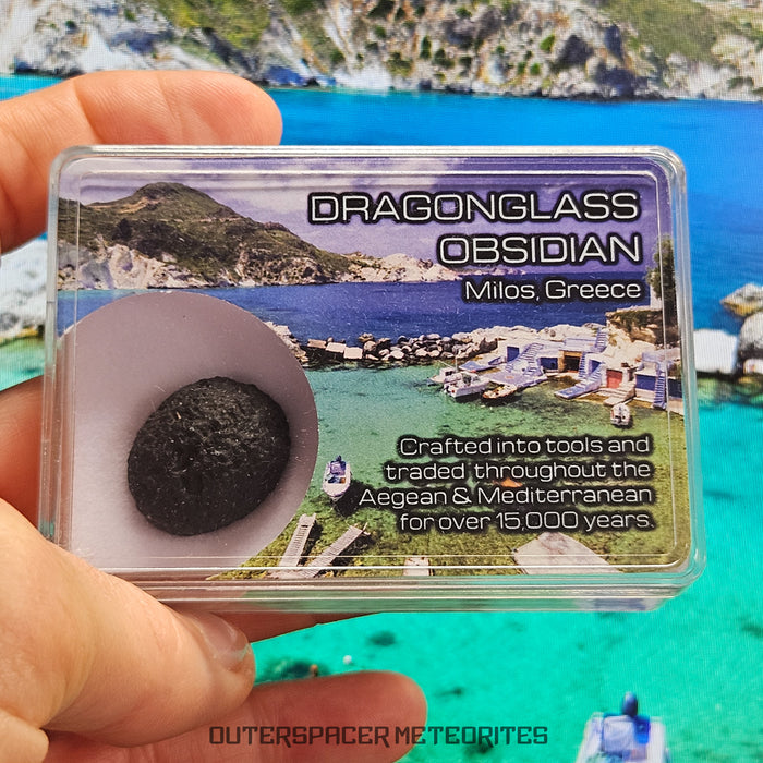 Dragonglass - Obisidian - Complete Individual - 7.57g - Greece (Milos Island)