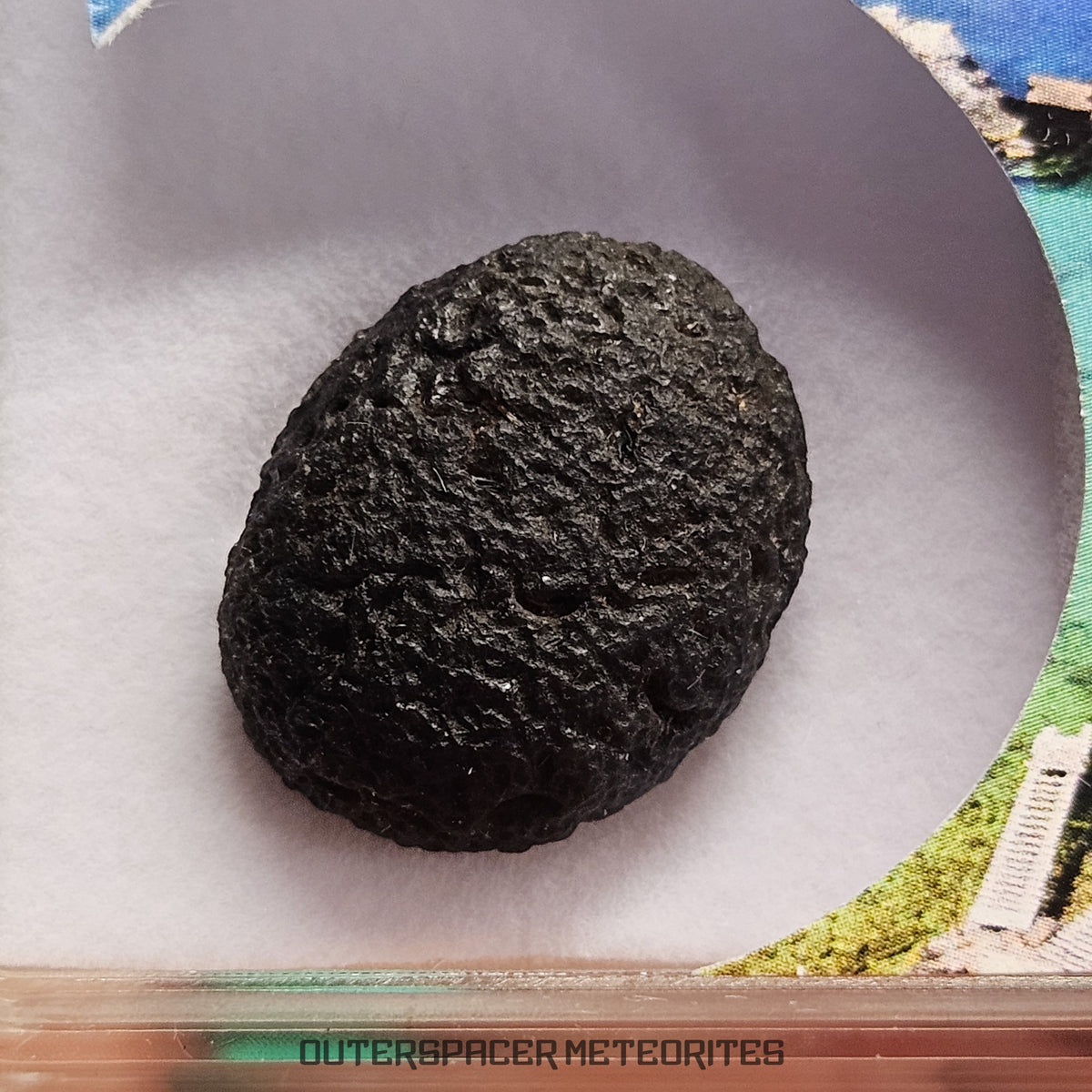 Verre-dragon - Obsidienne - Spécimen Individuel Complet - 7,57g - Grèce (île de Milos)