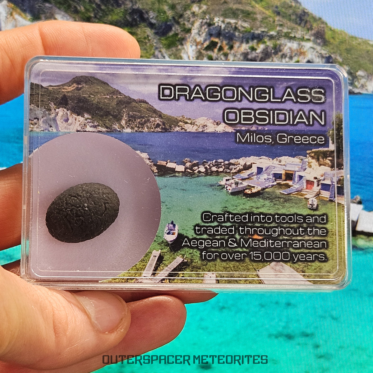 Dragonglass - Obisidian - Complete Individual - 3.18g - Greece (Milos Island)