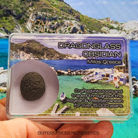 Obsidiana - Obsidiana - Muestra individual completa - 4.67g - Grecia (Isla de Milos)