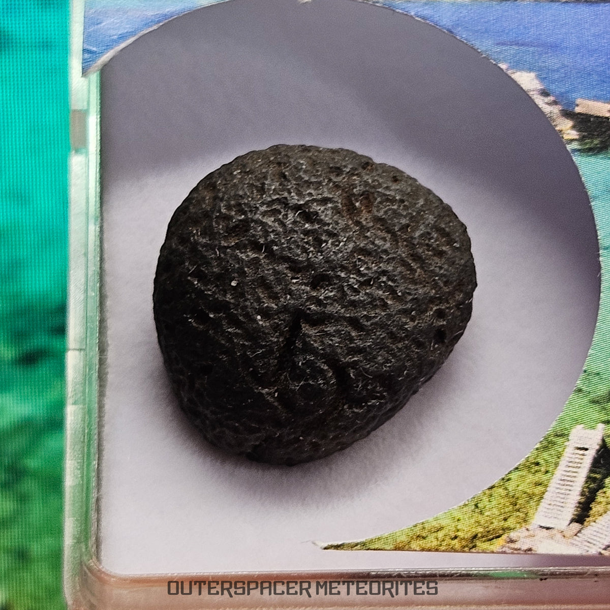 Cristal de dragón - Obsidiana - Completo Individual - 6.86g - Grecia (Isla de Milos)