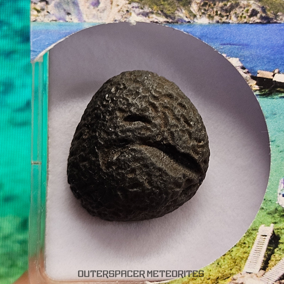 Cristal de dragón - Obsidiana - Completo Individual - 6.86g - Grecia (Isla de Milos)