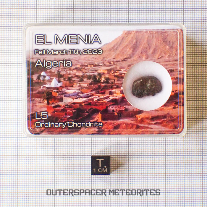 El Menia - L5 Ordinary Chondrite - Complete Individual - 2.68 g - Algeria