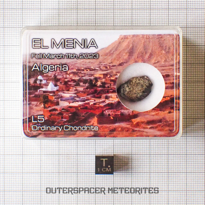 El Menia - L5 Ordinary Chondrite - Complete Individual - 3.92 g - Algeria