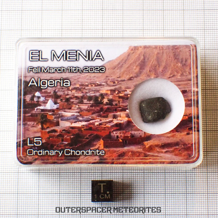El Menia - L5 Ordinary Chondrite - Complete Individual - 2.85 g - Algeria