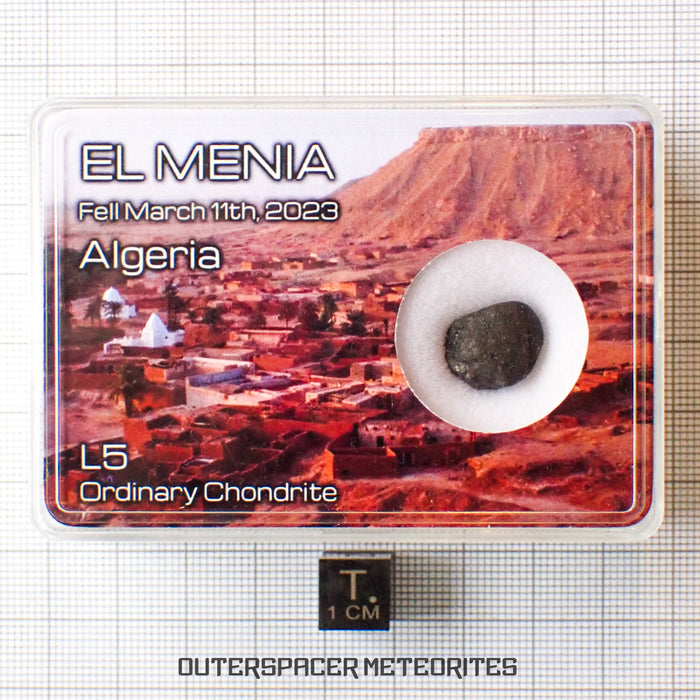 El Menia - L5 Ordinary Chondrite - Complete Individual - 2.19 g - Algeria
