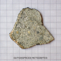 NWA 15856 - Eucrite - Complete Slice - 21.27g - Mauritania