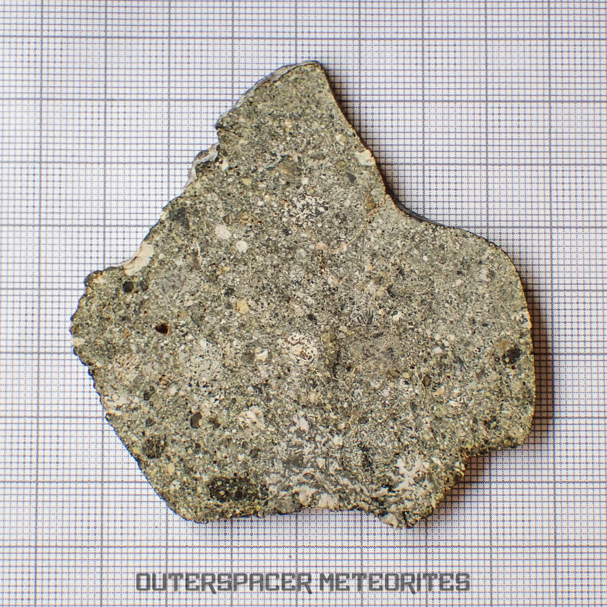 NWA 15856 - Eucrita - Rebanada Completa - 25.47g - Mauritania