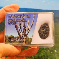 Geraisite - Tektite - Complete Individual - 4.43g - Brazil (Minas Gerias)