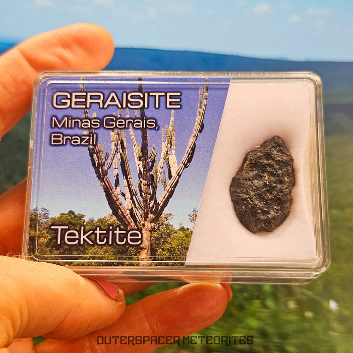 Geraisite - Tektite - Complete Individual - 4.43g - Brazil (Minas Gerias)