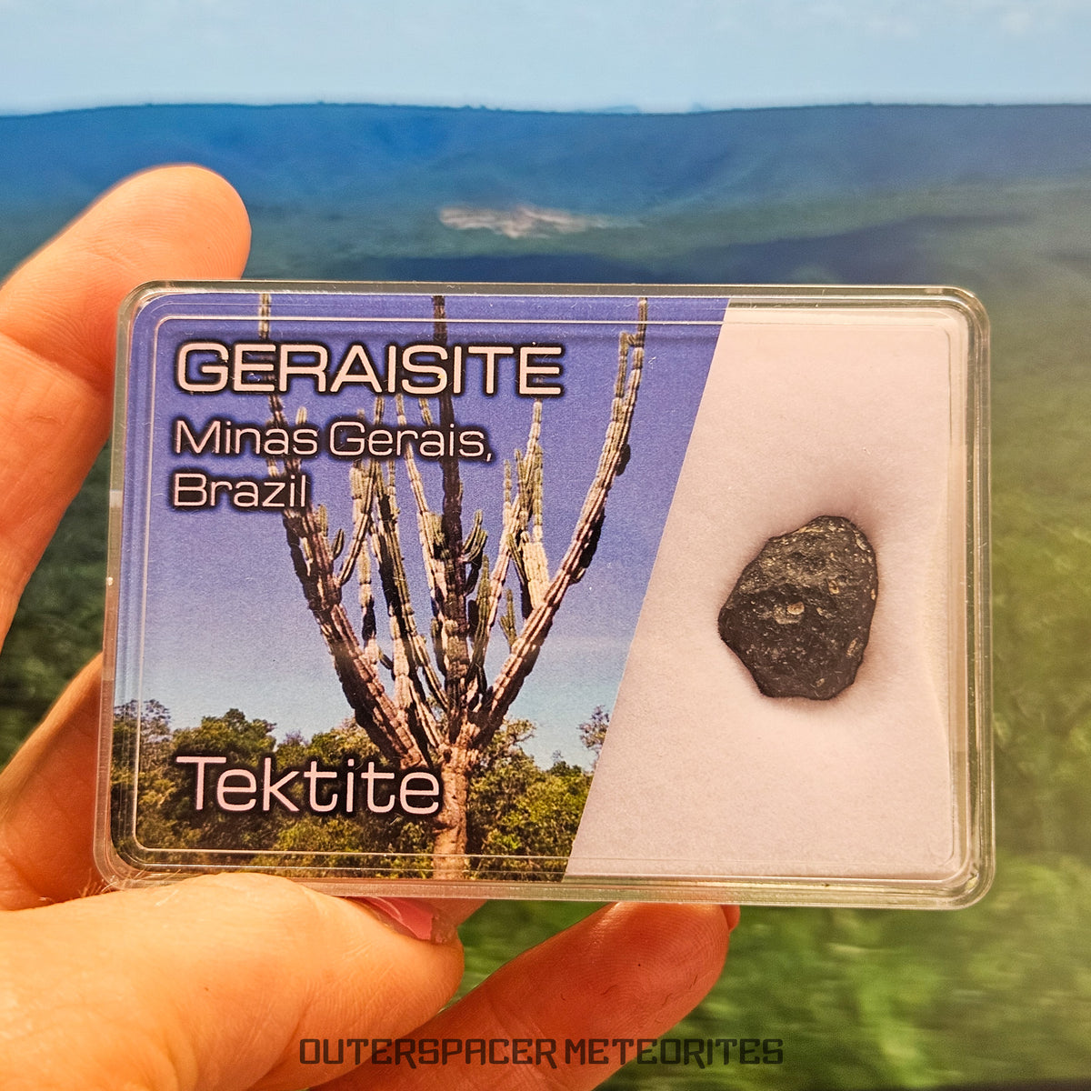 Geraisite - Tektite - Complete Individual - 2.3g - Brazil (Minas Gerias)