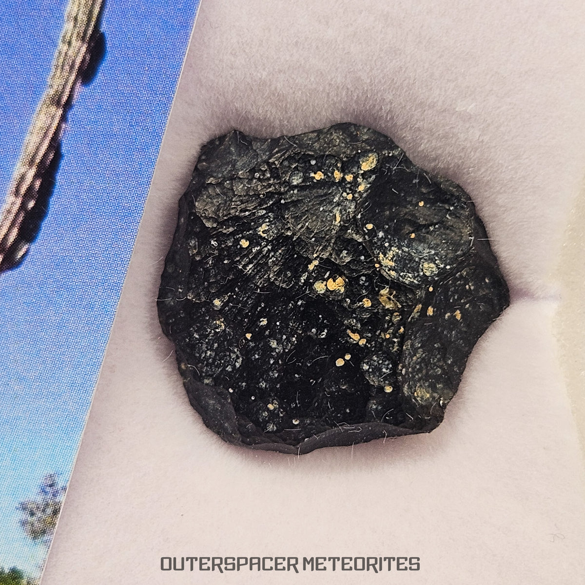 Geraisite - Tektite - Complete Individual - 4.38g - Brazil (Minas Gerias)