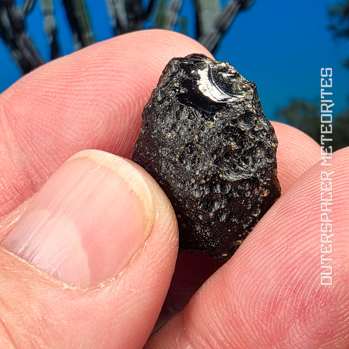 Geraisite - Tektite - Complete Individual - 5.11g - Brazil (Minas Gerias)