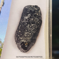 Geraisite - Tektite - Complete Individual - 10.89g - Brazil (Minas Gerias)