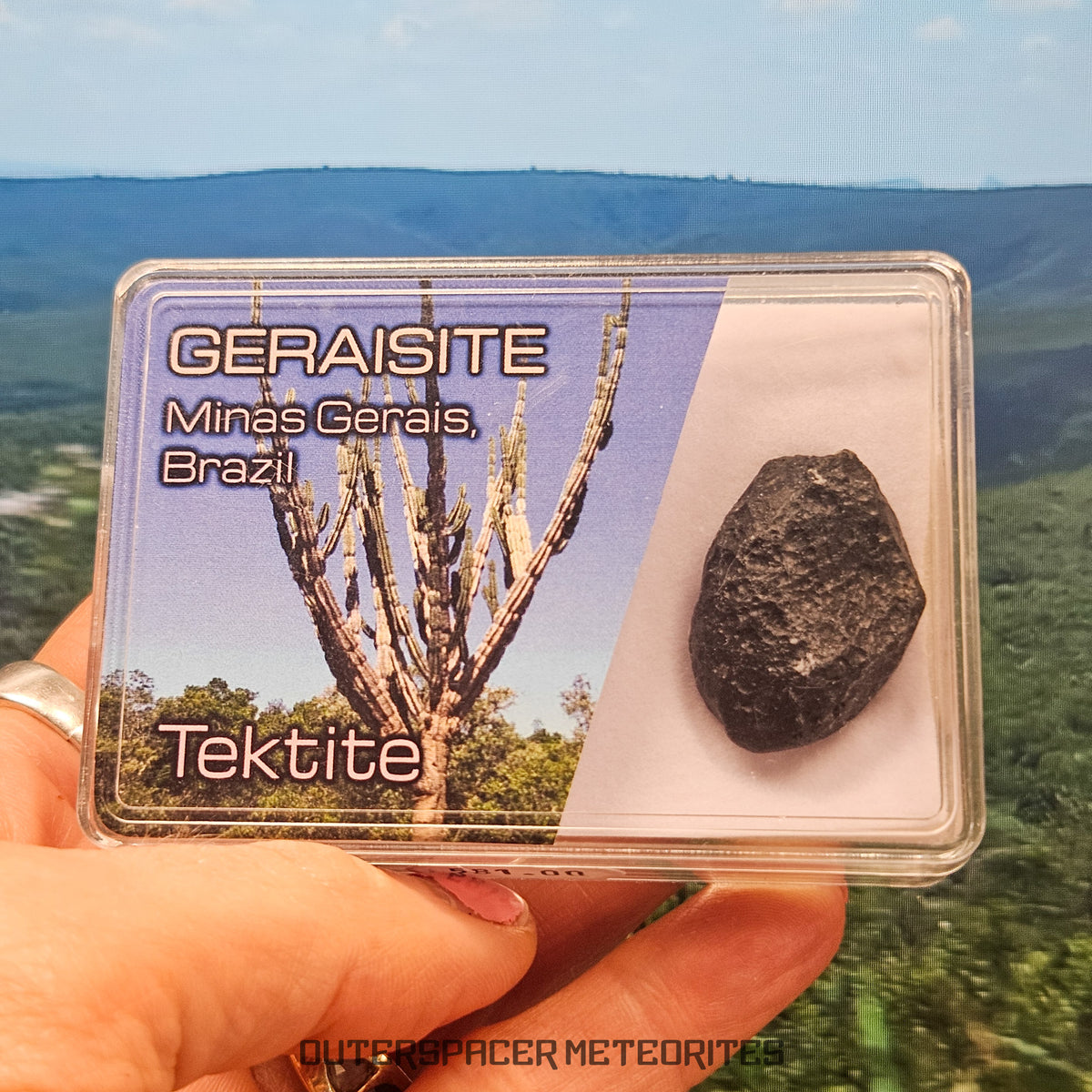 Geraisite - Tectite - Individu Complet - 11,61g - Brésil (Minas Gerais)