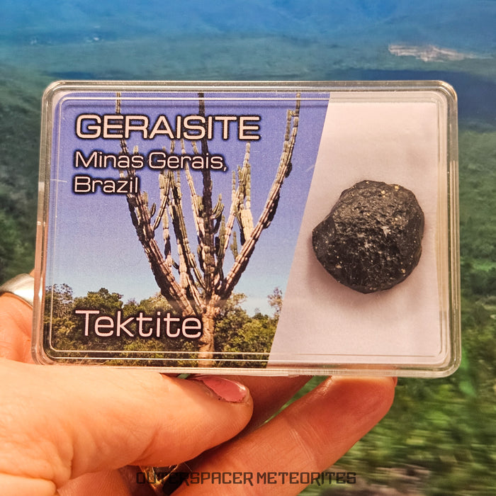Geraisite - Tektite - Complete Individual - 7.57g - Brazil (Minas Gerias)