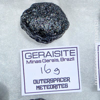 Geraisite - Tektite - Complete Individual - 16g - Brazil (Minas Gerias)