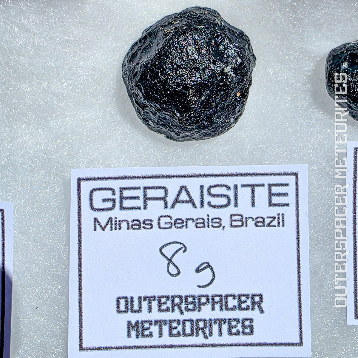Geraisite - Tektite - Complete Individual - 8g - Brazil (Minas Gerias)