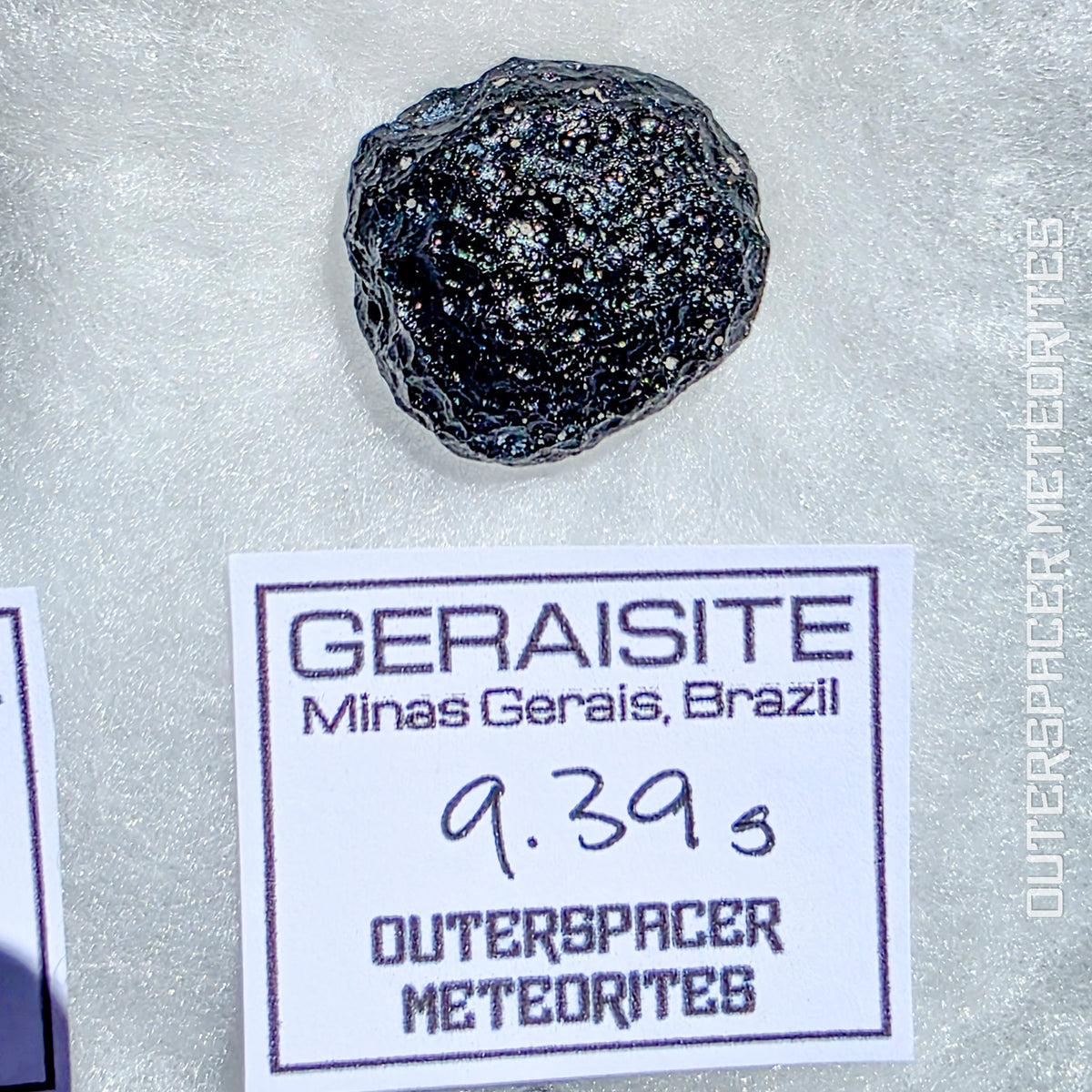 Geraisite - Tektite - Complete Individual - 9.39g - Brazil (Minas Gerias)