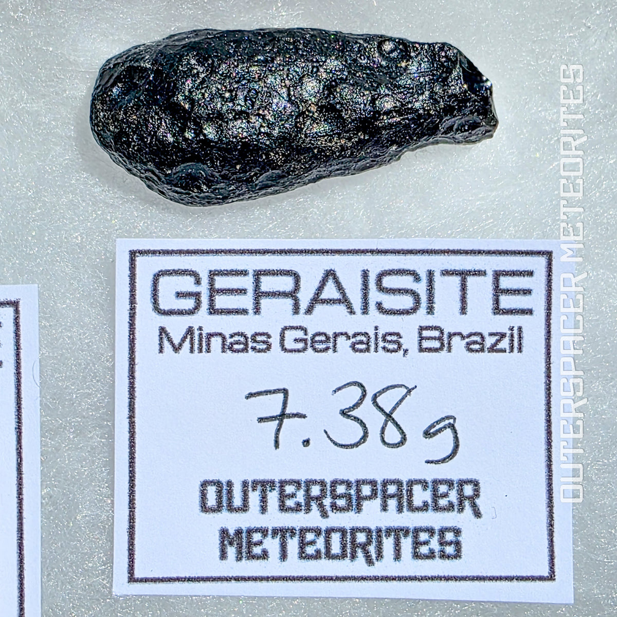 Geraisite - Tektite - Complete Individual - 7.38g - Brazil (Minas Gerias)