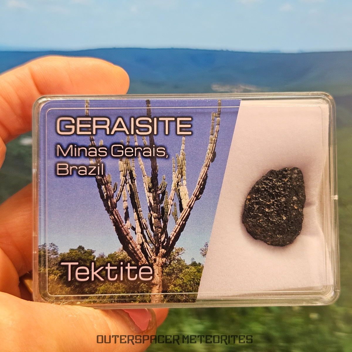 Geraisite - Tektite - Complete Individual - 5.11g - Brazil (Minas Gerias)