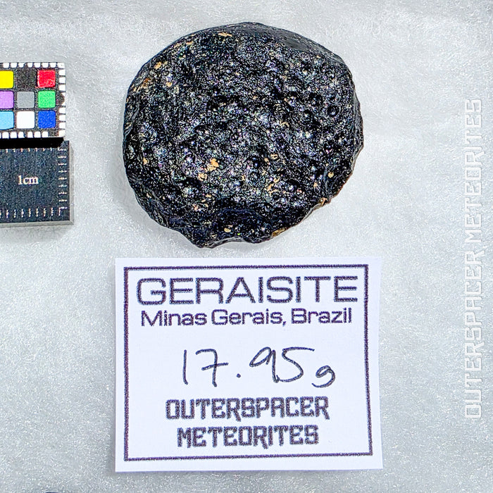 Geraisite - Tektite - Complete Individual - 17.95g - Brazil (Minas Gerias)