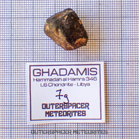 Hammadah al Hamra 346 (aka. Ghadamis) - L6 Ordinary Chondrite - Complete Individual - 7g - Libya