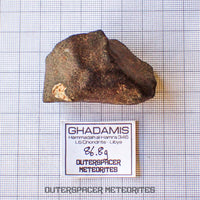 Hammadah al Hamra 346 (aka. Ghadamis) - L6 Ordinary Chondrite - Complete Individual - 86.8g - Libya