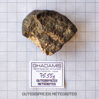 Hammadah al Hamra 346 (aka. Ghadamis) - L6 Ordinary Chondrite - Complete Individual - 75.55g - Libya