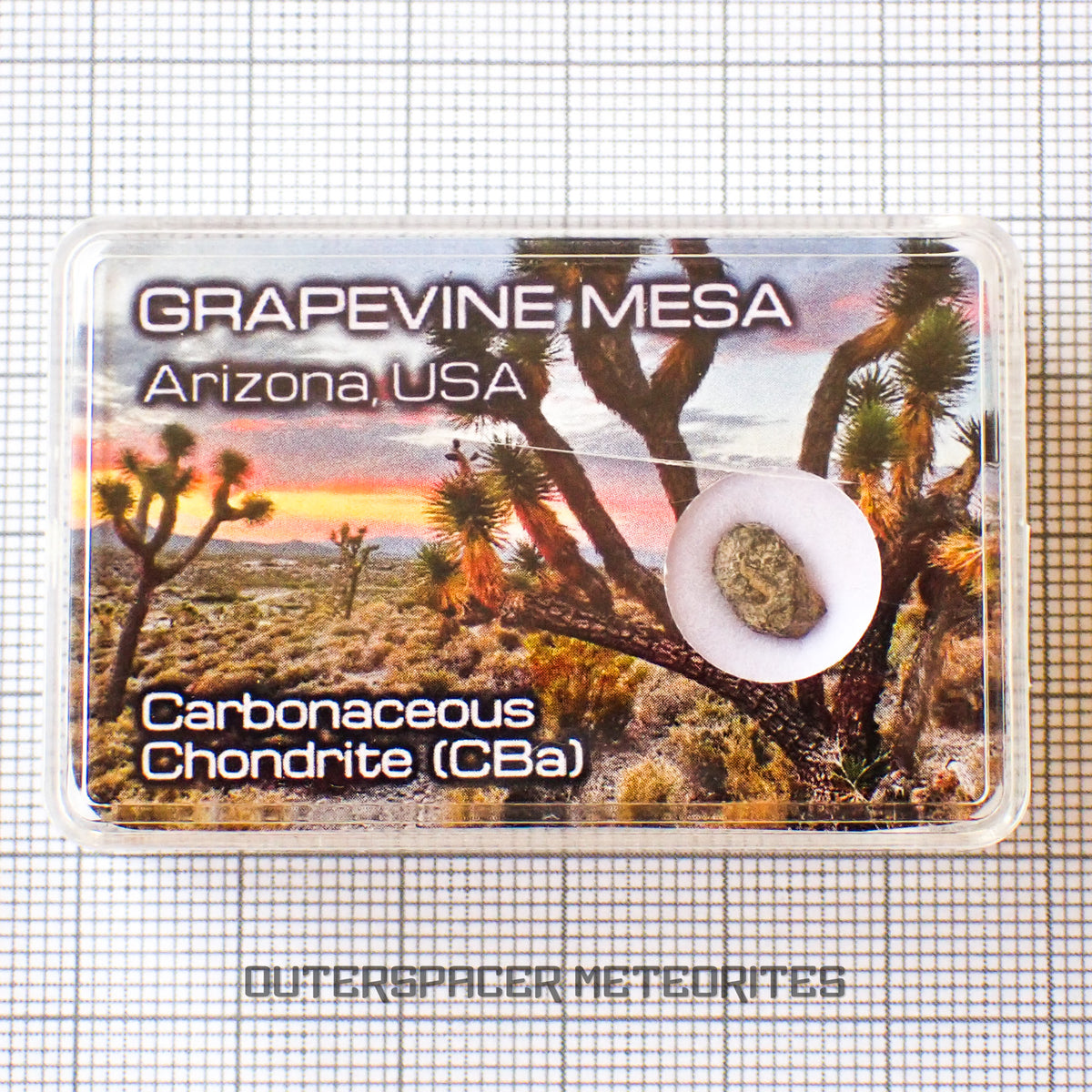 Grapevine Mesa - CBa Carbonaceous Chondrite - Fragment - 0.31g - USA (Arizona)