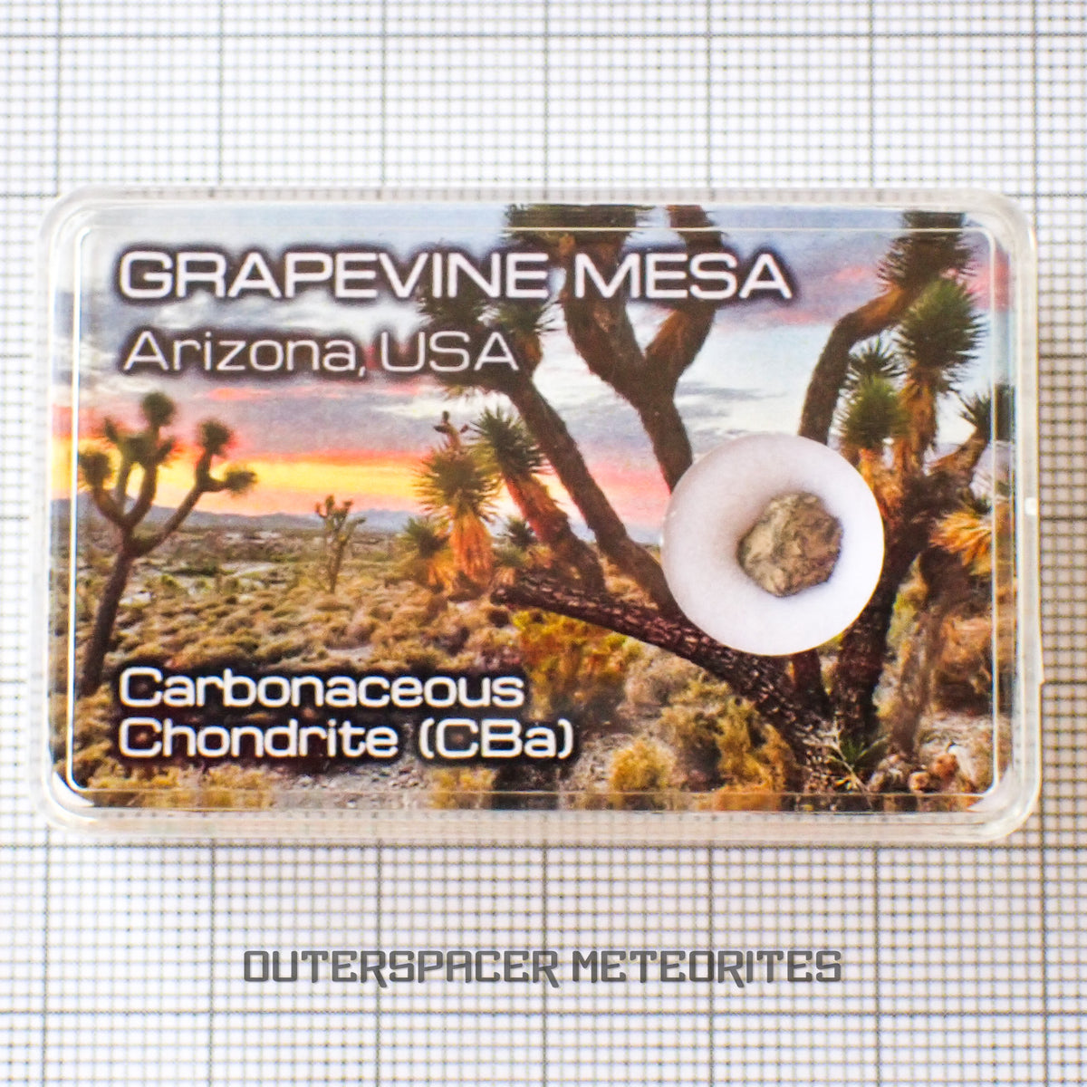Grapevine Mesa - CBa Carbonaceous Chondrite - Fragment - 0.22g - USA (Arizona)