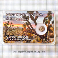 Grapevine Mesa - CBa Carbonaceous Chondrite - Fragment - 0.22g - USA (Arizona)