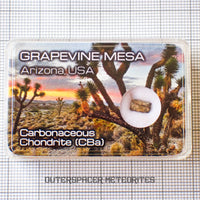 Grapevine Mesa - CBa Carbonaceous Chondrite - Fragment - 0.15g - USA (Arizona)