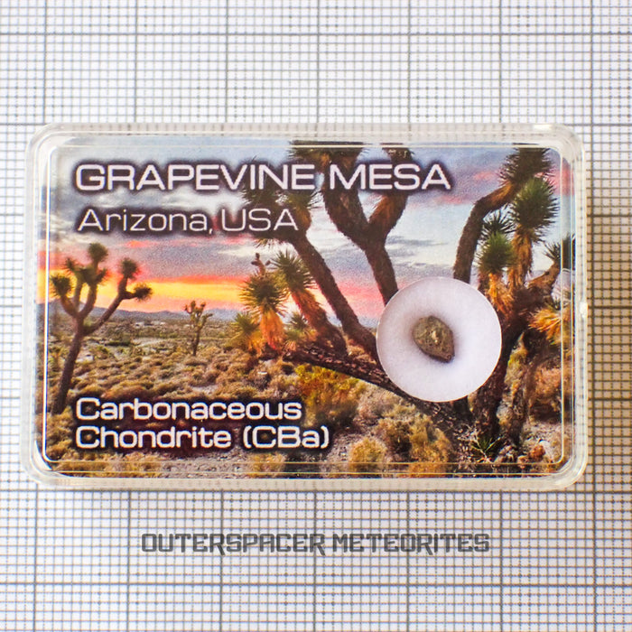 Grapevine Mesa - CBa Carbonaceous Chondrite - Fragment - 0.11g - USA (Arizona)