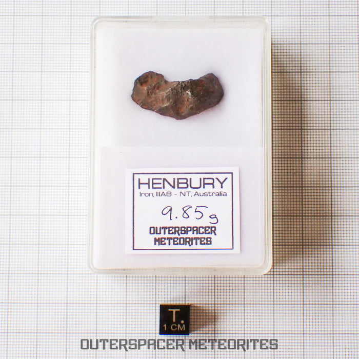 Henbury - Iron, IIIAB - Complete Individual - 9.85g - Australia (Northern Territory)