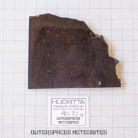 Huckitta - Pallasite - PMG-an - Slice - 90.22 g - Australia (Northern Territory)