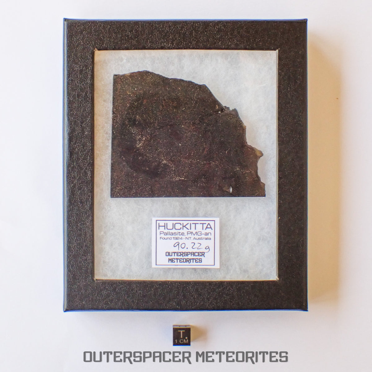 Huckitta - Pallasite - PMG-an - Slice - 90.22 g - Australia (Northern Territory)