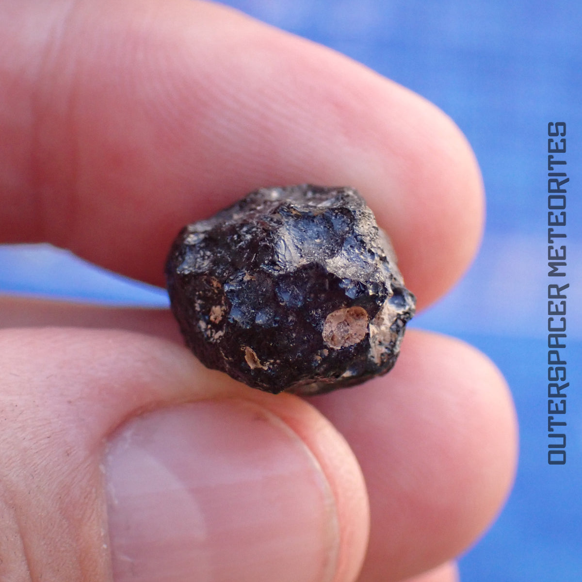Ivory Coast Tektite (Ivoryite) - Complete Individual - 4.64g - Côte d'Ivoire