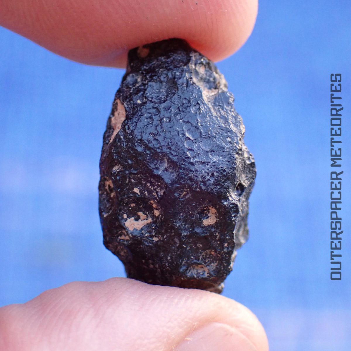 Ivory Coast Tektite (Ivoryite) - Complete Individual - 4.64g - Côte d'Ivoire