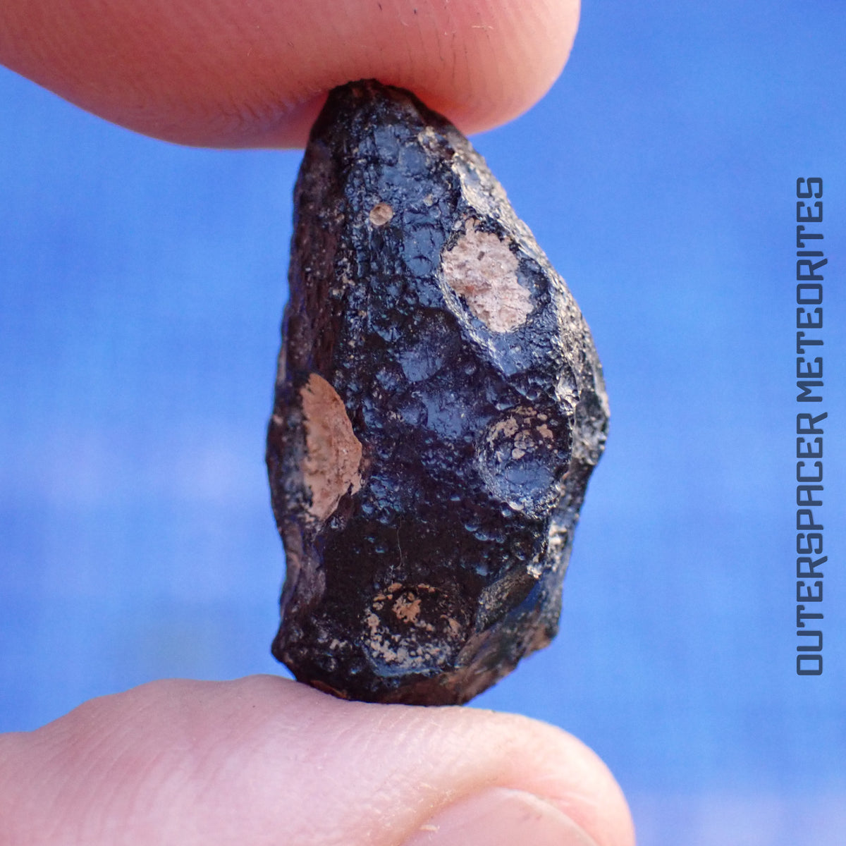 Ivory Coast Tektite (Ivoryite) - Complete Individual - 4.64g - Côte d'Ivoire