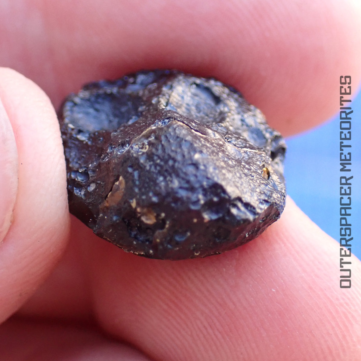 Tectita de Costa de Marfil (Marfilita) - Individual completo - 4.83g - Costa de Marfil